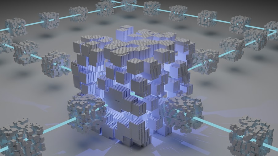 Abstract blockchain visualisation